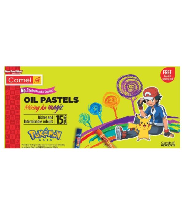 Camel Oil Pastels - 15 Shades