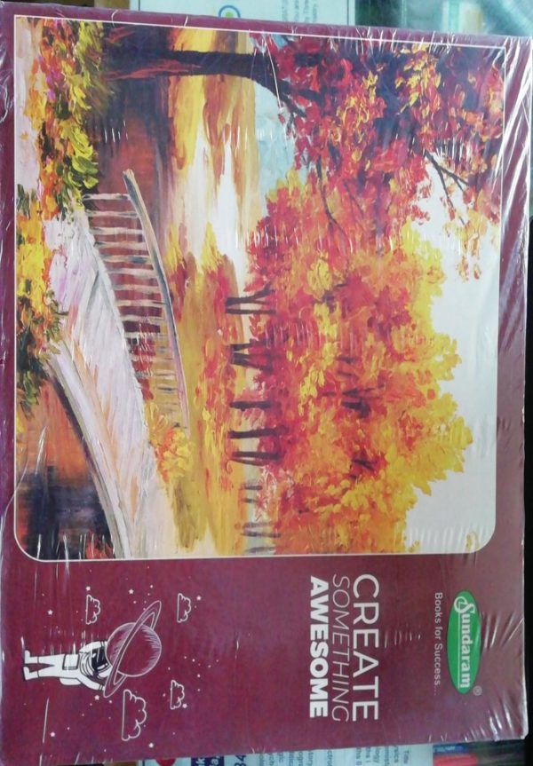 Sundaram 4A Jumbo Cartridge Drawing Book - Brown