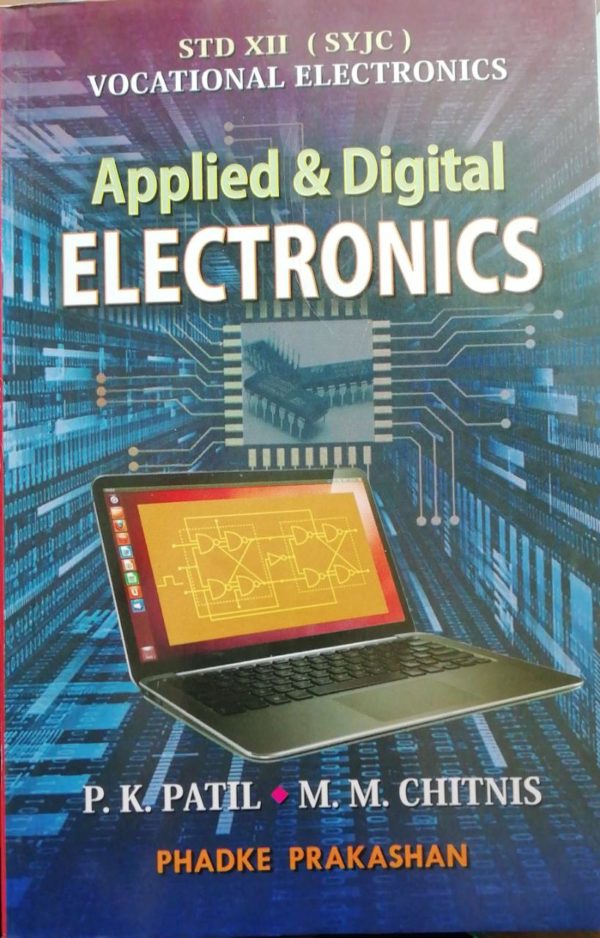 Std.12 Applied & Digital Electronics by Patil & Chitnis