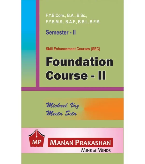 Manan - Foundation Course - II, MU