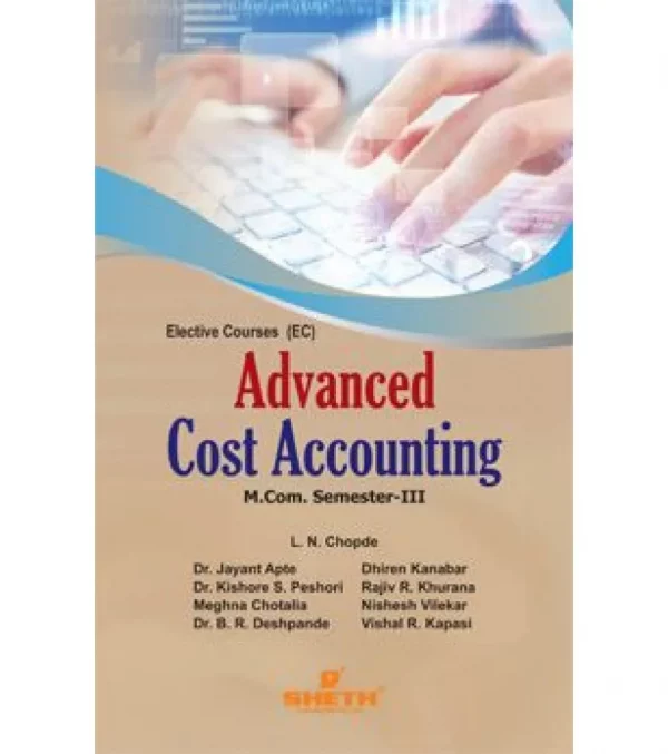 Sheth- Advanced Cost Accounting - M. Com.
