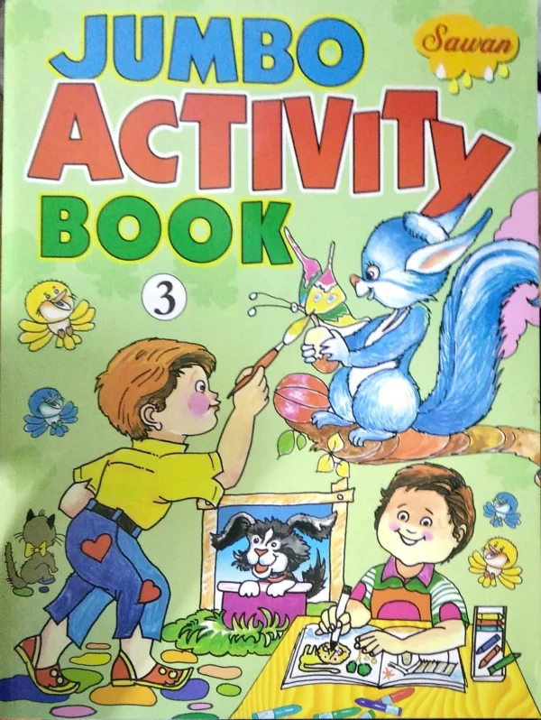 Sawan - Jumbo Activity Book, 3