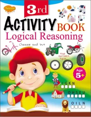 Sawan - 3rd Activity Book Logical Reasoning Age 5+