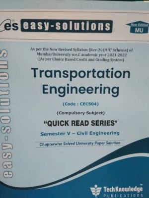 Easy Solutions - Transportation Engineering - MU