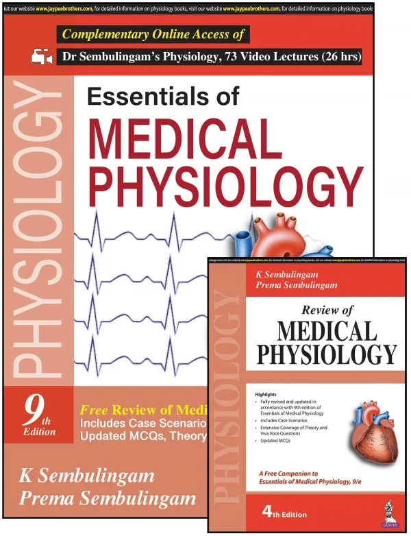 Essentials of Medical Physiology (Free Review of Medical Physiology) by Sembulingam - 9th edition - Image 2