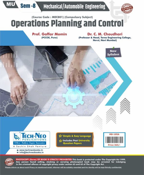 Tech Neo - Operations Planning and Control - MU