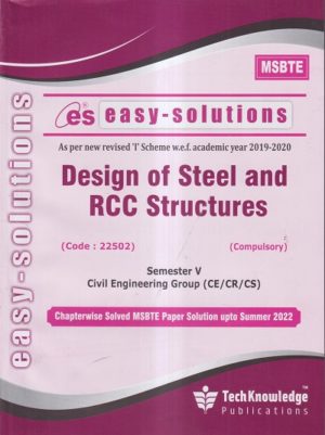 Easy Solutions – Design of Steel & RCC Structures - MSBTE