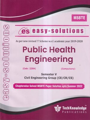 Easy Solutions - Public Health Engineering- MSBTE