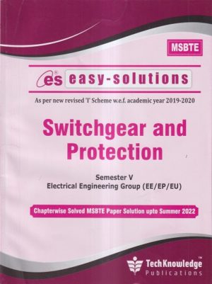 Easy Solutions – Switchgear and Protection – MSBTE