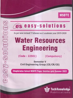 Easy Solutions – Water Resources Engineering - MSBTE