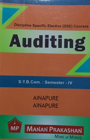 Manan - Auditing, SYBCom. Sem IV