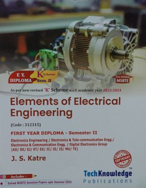 Techknowledge - Elements Of Electrical Engineering, MSBTE K Scheme, FY Diploma - Sem 2