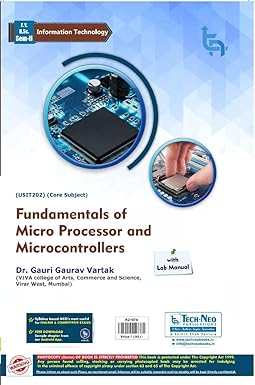 Tech Neo - Fundamentals of Miro Processor and Microcontrollers - MU