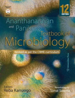Textbook of Microbiology by Ananthnarayan & Panikers - 12th edition